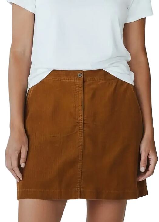 Talbots Dresses & Skirts - Talbots Corduroy A Line Skirt Size 18 Camel Brown Knee Length Preppy Pocket